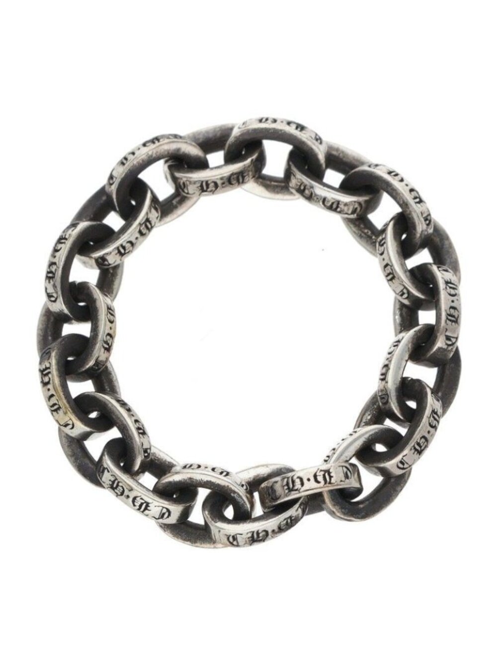 Chrome Hearts Paper Chain Ring Silver